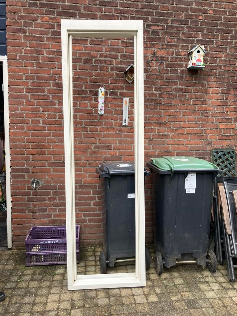 Kozijnen (hardhout) 2 stuks, Raamkozijn, Zo goed als nieuw, 150 tot 225 cm, Hout