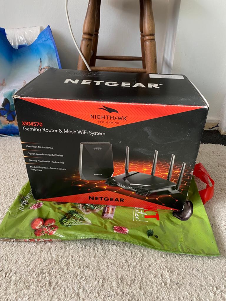 Netgear Nighthawk Gaming Router + Mesh WiFi Systeem, Computers en Software, Ophalen of Verzenden, Zo goed als nieuw, Router