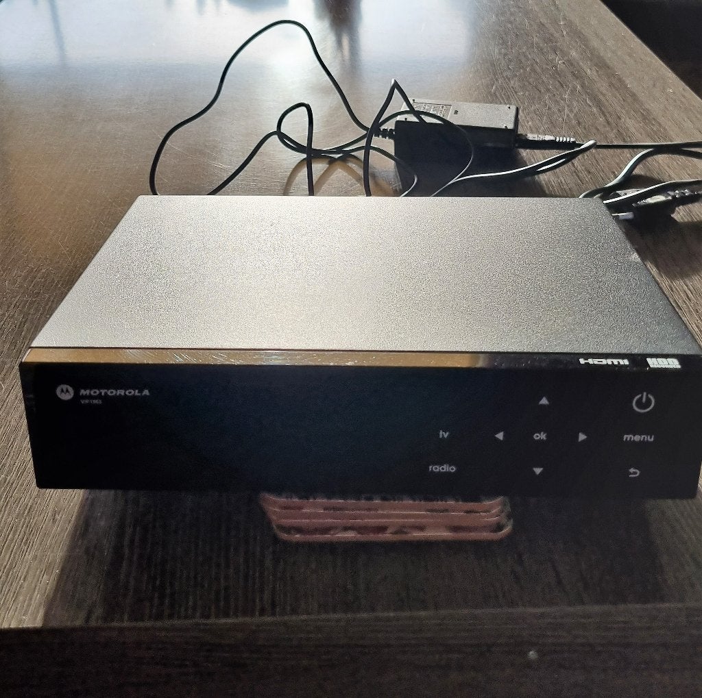 Motorola VIP 1963 ontvanger met adapter, Ophalen of Verzenden, Gebruikt, Decoder