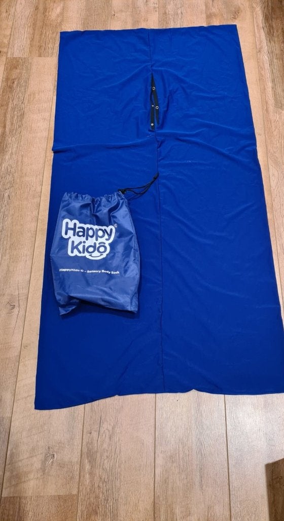 Happy Kido Sensorische Body Sock - Blauw, Eenpersoons, Blauw, Overige typen, Ophalen of Verzenden