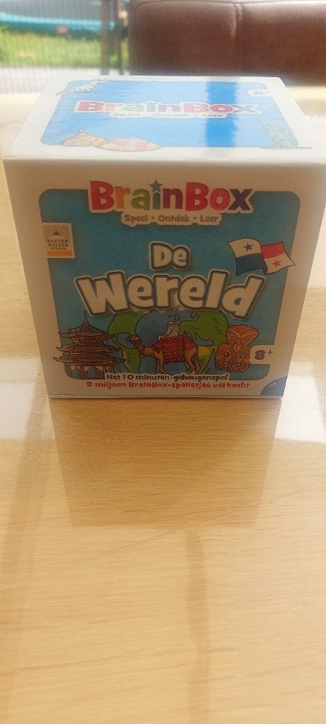 Brainbox de Wereld, Vijf spelers of meer, Ophalen of Verzenden, Zo goed als nieuw