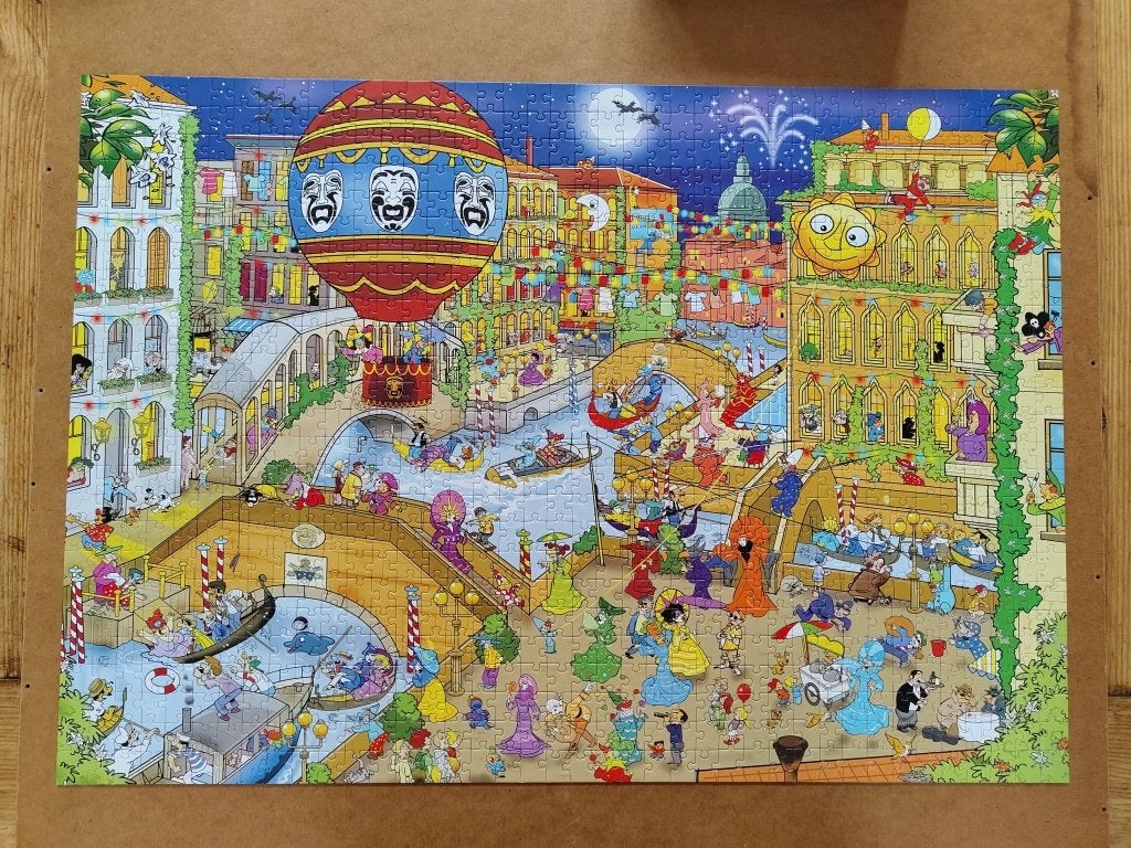 Leppuzzel That's Life Venetië 1000 Stukjes, Ophalen of Verzenden, 500 t/m 1500 stukjes, Zo goed als nieuw, Legpuzzel