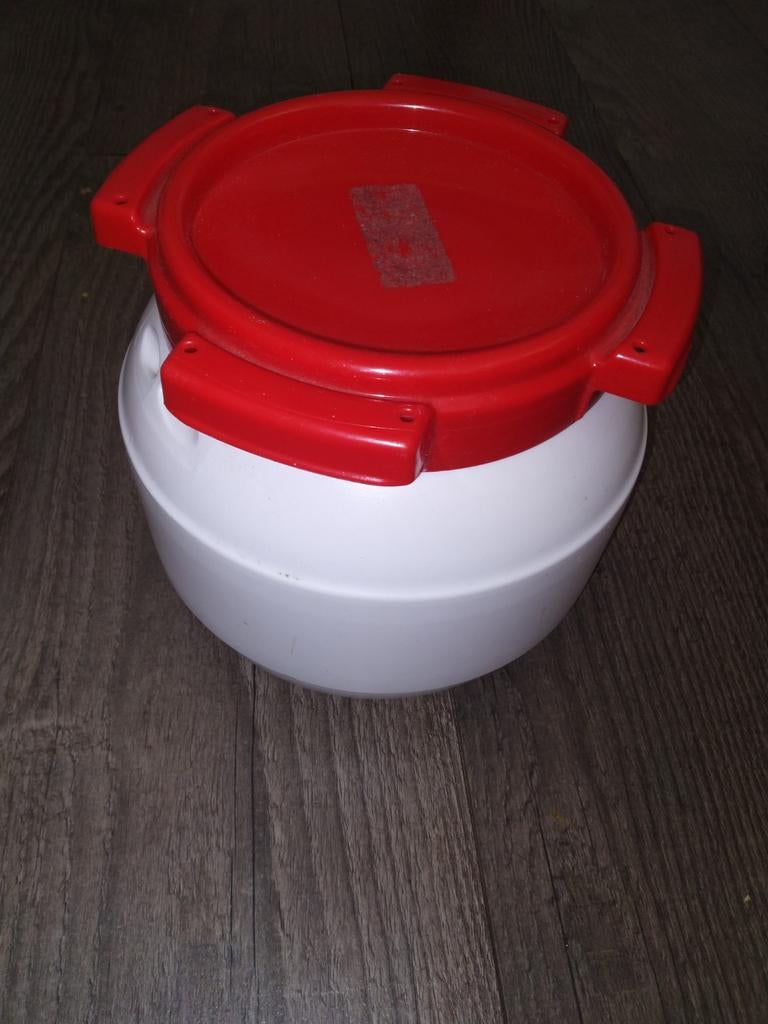 Waterdichte ton, Ophalen, Zo goed als nieuw