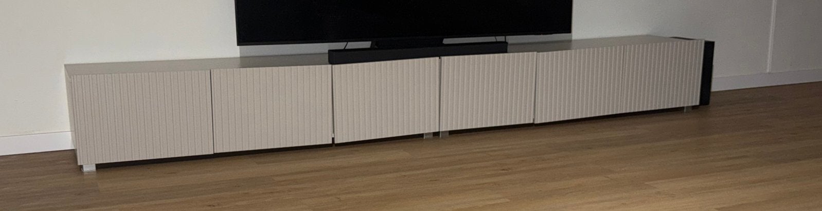 Tv meubel, Ophalen, 100 tot 150 cm, Zo goed als nieuw, Minder dan 100 cm