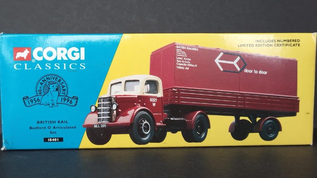 Bedford O Articulated British Railways 1:50 Corgi Pol, Corgi, Corgi@corgi.co.uk, Nieuw, Ophalen of Verzenden
