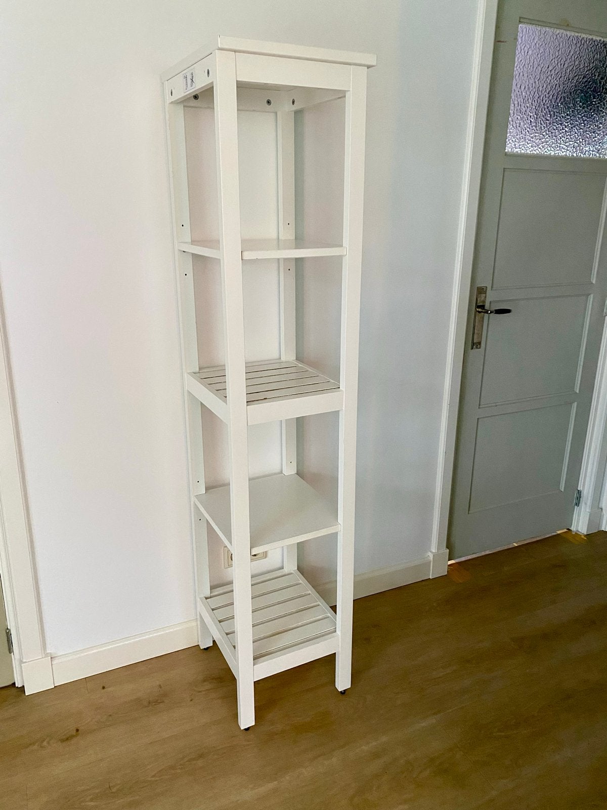 IKEA houten badkamerrek / opbergrek Hemnes, 172x42cm, Ophalen, Gebruikt