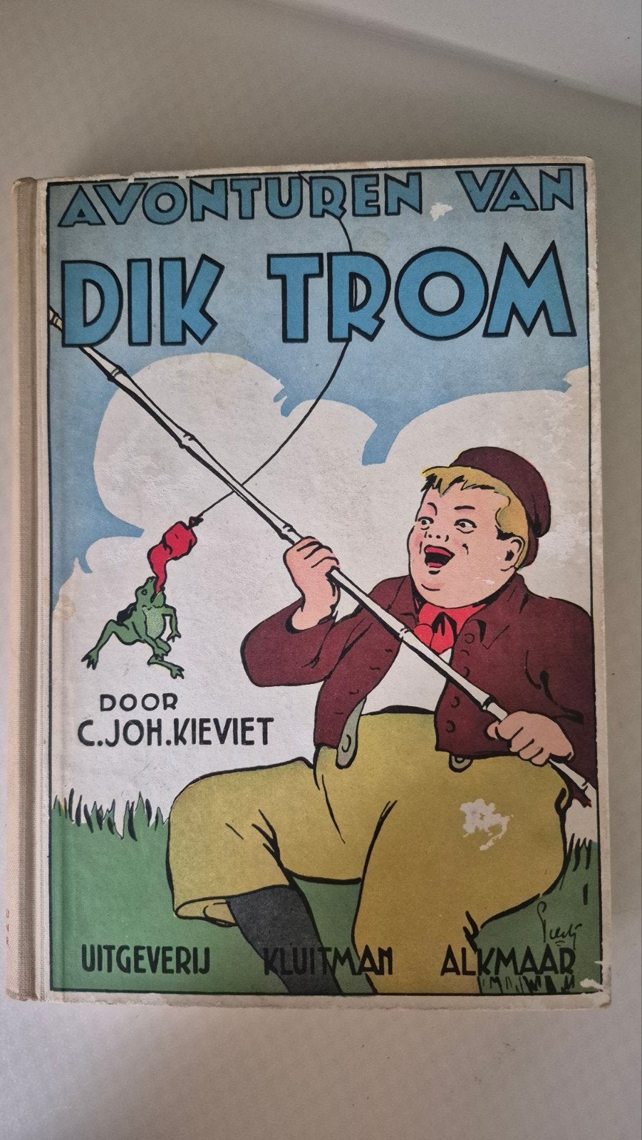 Avonturen van Dik Trom - C. Joh. Kieviet (10e druk), Ophalen of Verzenden, Gelezen, C. Joh. Kieviet