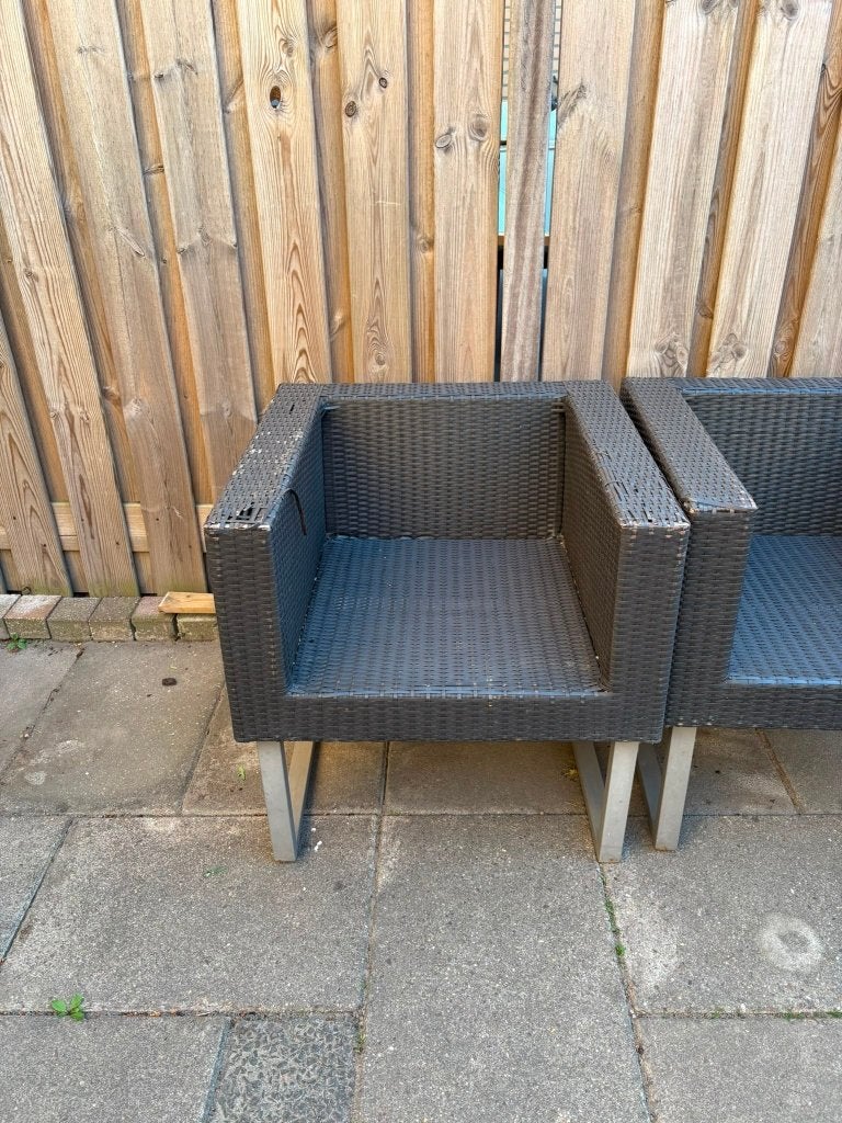 Garden chair, Ophalen, Gebruikt, Plastic