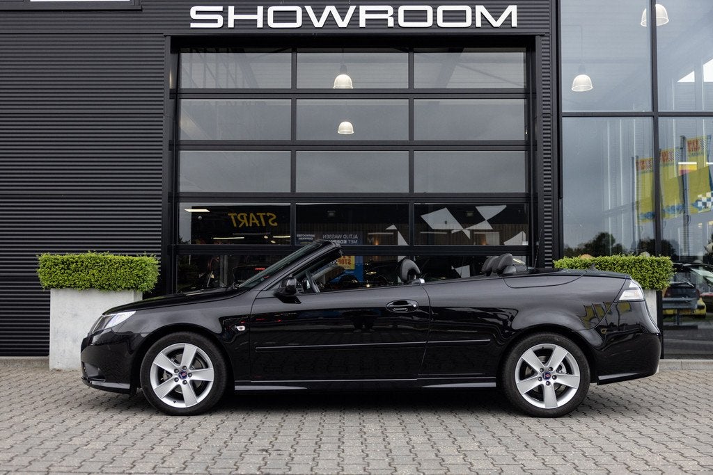 Saab 9-3 Cabrio 2.0 T Vector, Memory, Xenon, *93.000km*, 1e, Auto's, Saab, 1998 cc, Gebruikt, Zwart, Cabriolet
