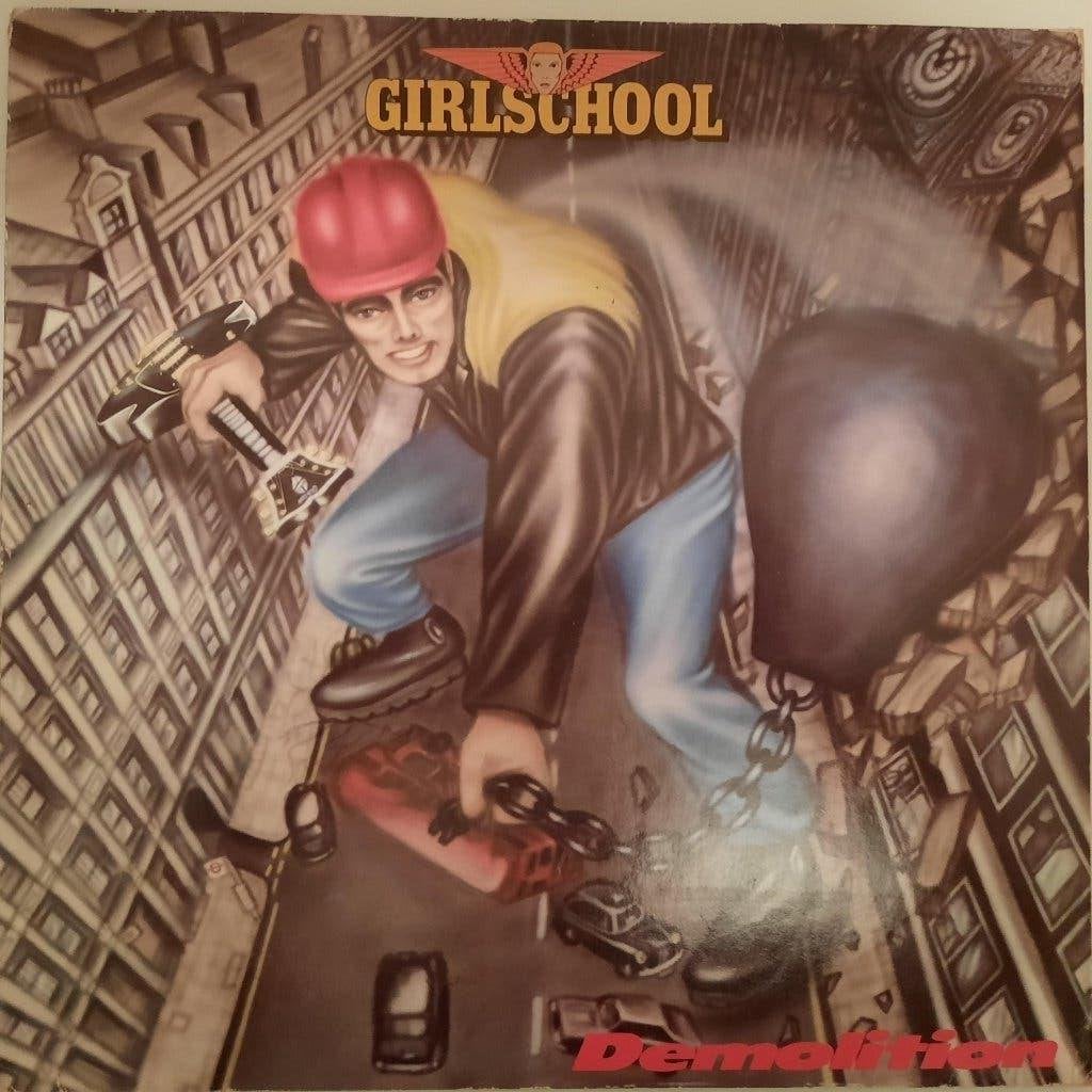 LP "Demolition" - Girlschool, LP, Gebruikt, Heavy metal, 12 inch