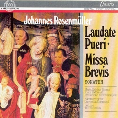 NIEUW Rosenmüller: Laudate Pueri, Missa Brevis, Inclusief doosje, Ophalen of Verzenden, Nieuw in verpakking, Barok