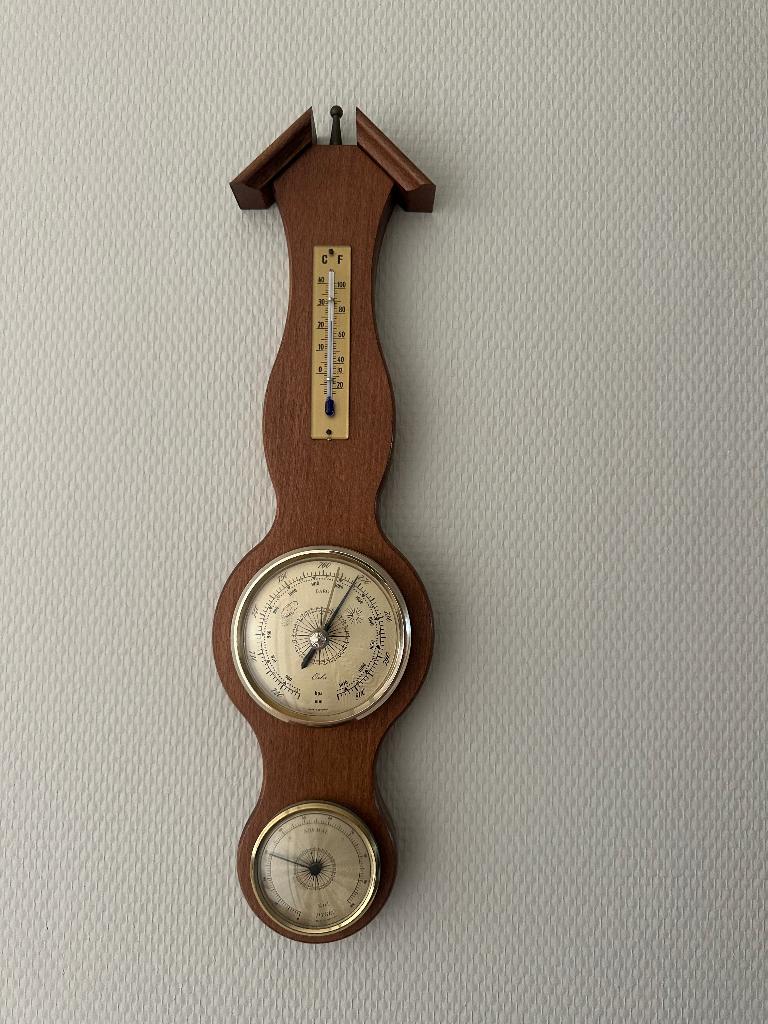 Barometer, Audio, Tv en Foto, Weerstations en Barometers, Ophalen, Gebruikt