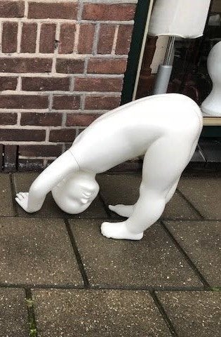 Baby peuter etalagepop etalagefiguur koprol, Jongetje of Meisje, ., Jurkje of Rokje, Nieuw