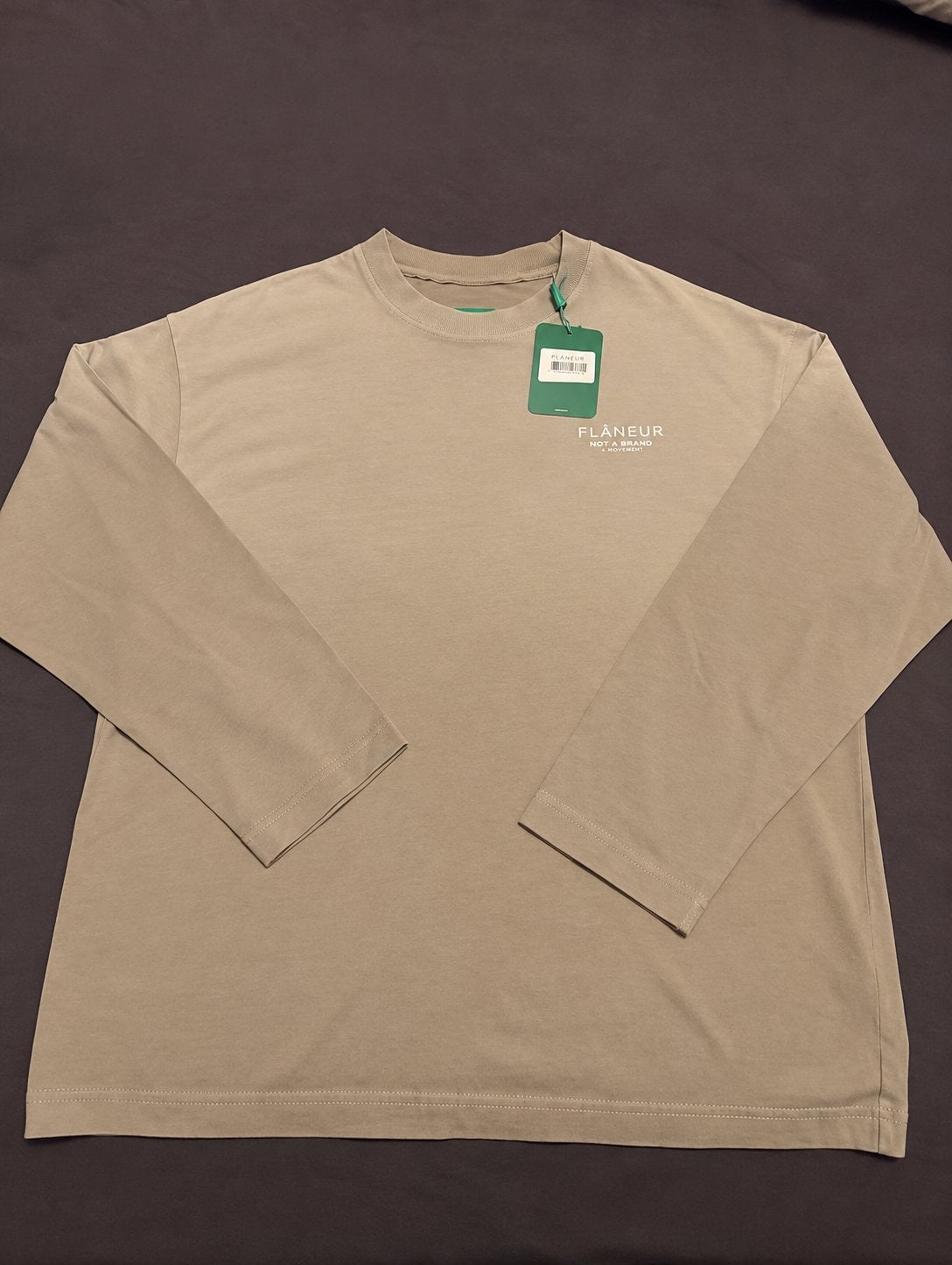Flaneur Sound & Design Studio Member Longsleeve, Kleding | Heren, Flâneur, Beige, Nieuw, Ophalen of Verzenden