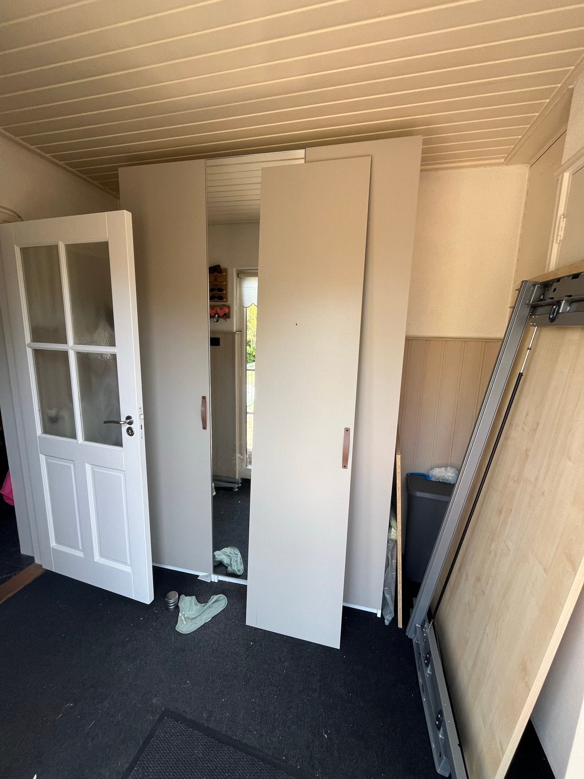 IKEA Forsand deur voor PAX kast, grijsbeige, 50x229 cm, Ophalen, Minder dan 50 cm, Gebruikt, 200 cm of meer