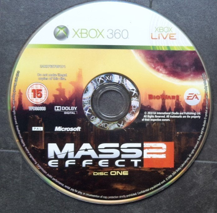 XBOX 360 - Mass Effect 2 Disc One - Spel Game XBOX360, Avontuur en Actie, Vanaf 18 jaar, 1 speler, Ophalen of Verzenden