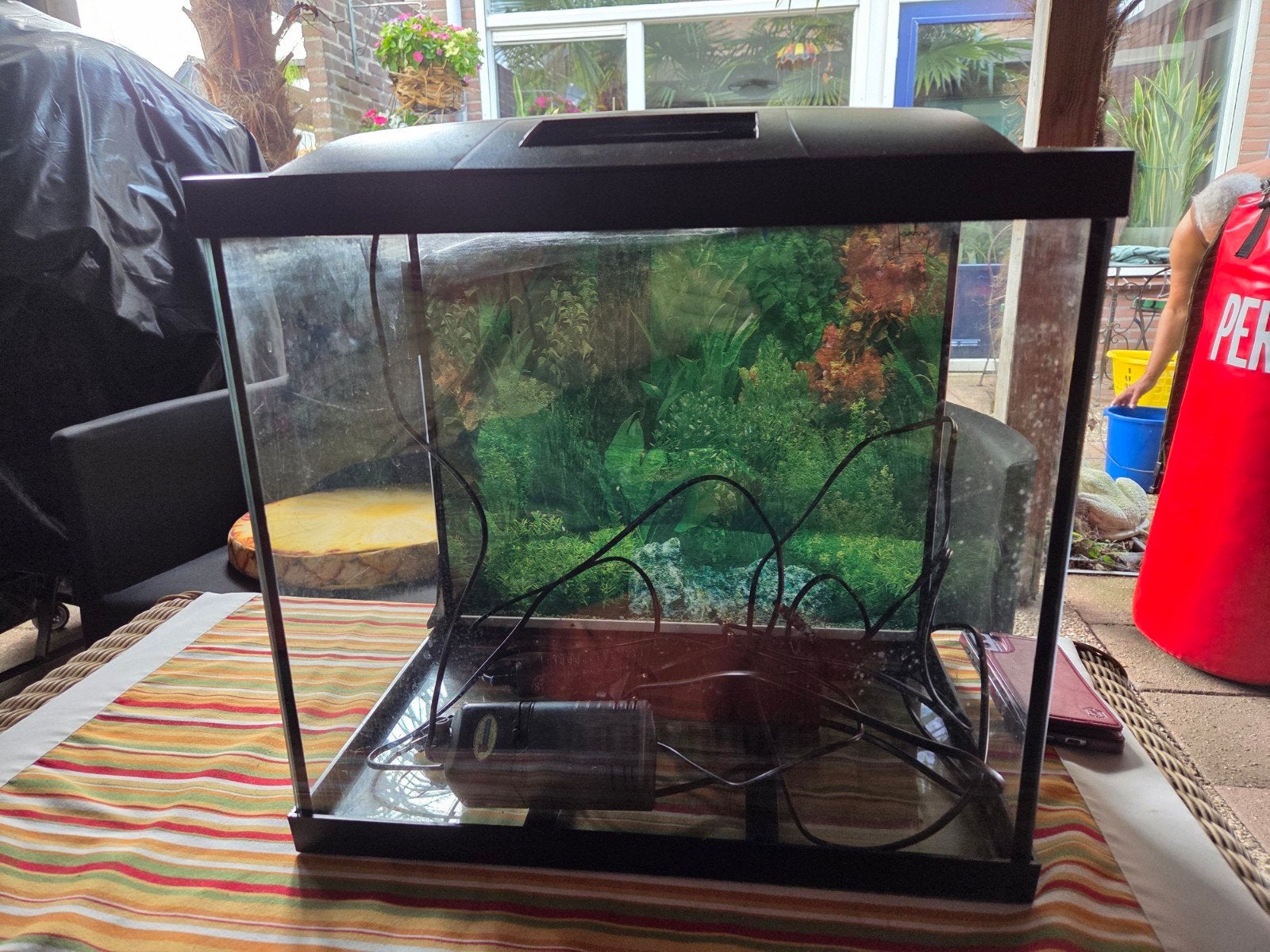 Aquarium 50 liter, Ophalen, Zo goed als nieuw, Leeg aquarium