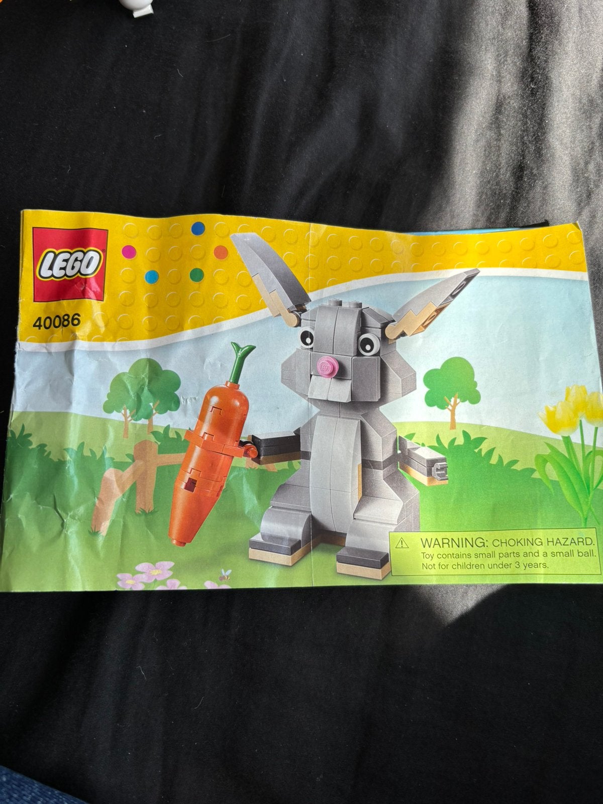 Lego 40086 paashaas met wortel, Ophalen of Verzenden, Zo goed als nieuw