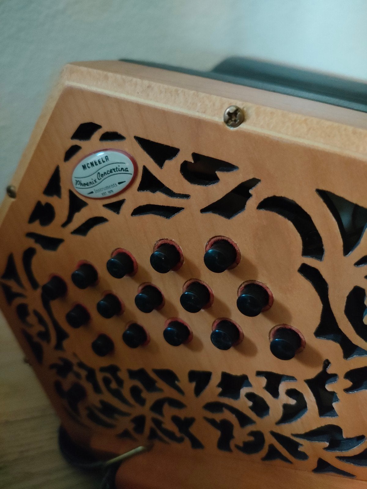 Mcneela Phoenix Concertina - Zo goed als nieuw, Ophalen of Verzenden, Zo goed als nieuw, Overige soorten, Met koffer of draagtas