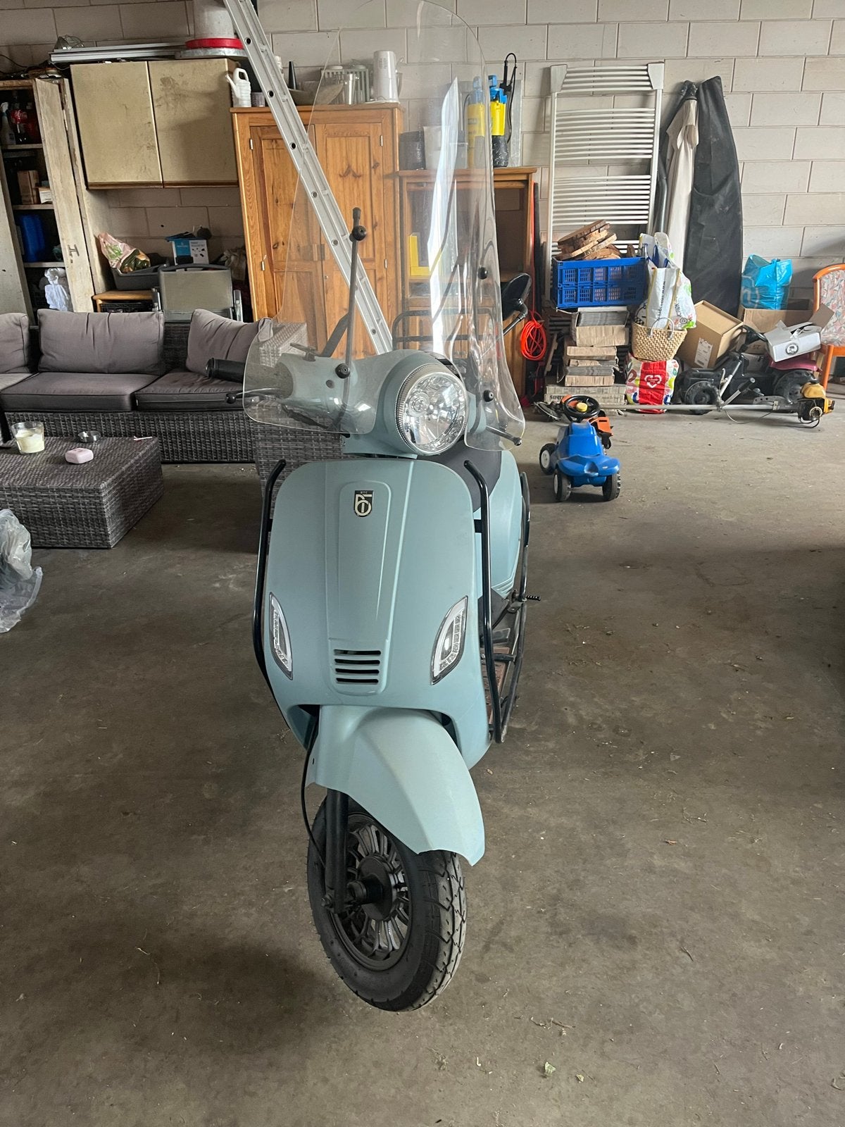 BTC Bromscooter Riva 4T 45km - Blauw, Ophalen, Gebruikt, Overige typen, Overige merken