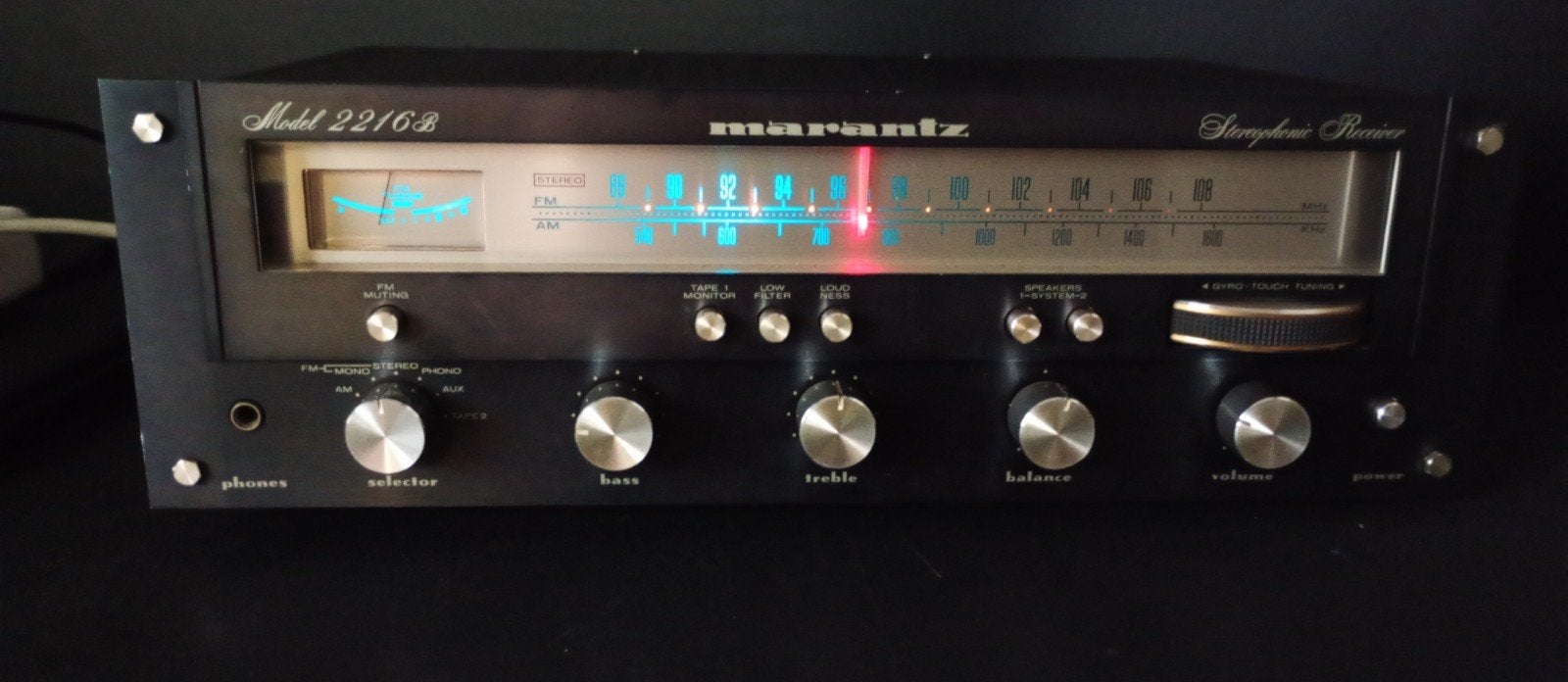 Marantz stereophonic receiver model 2216B, Ophalen of Verzenden, Gebruikt, Stereo, Marantz