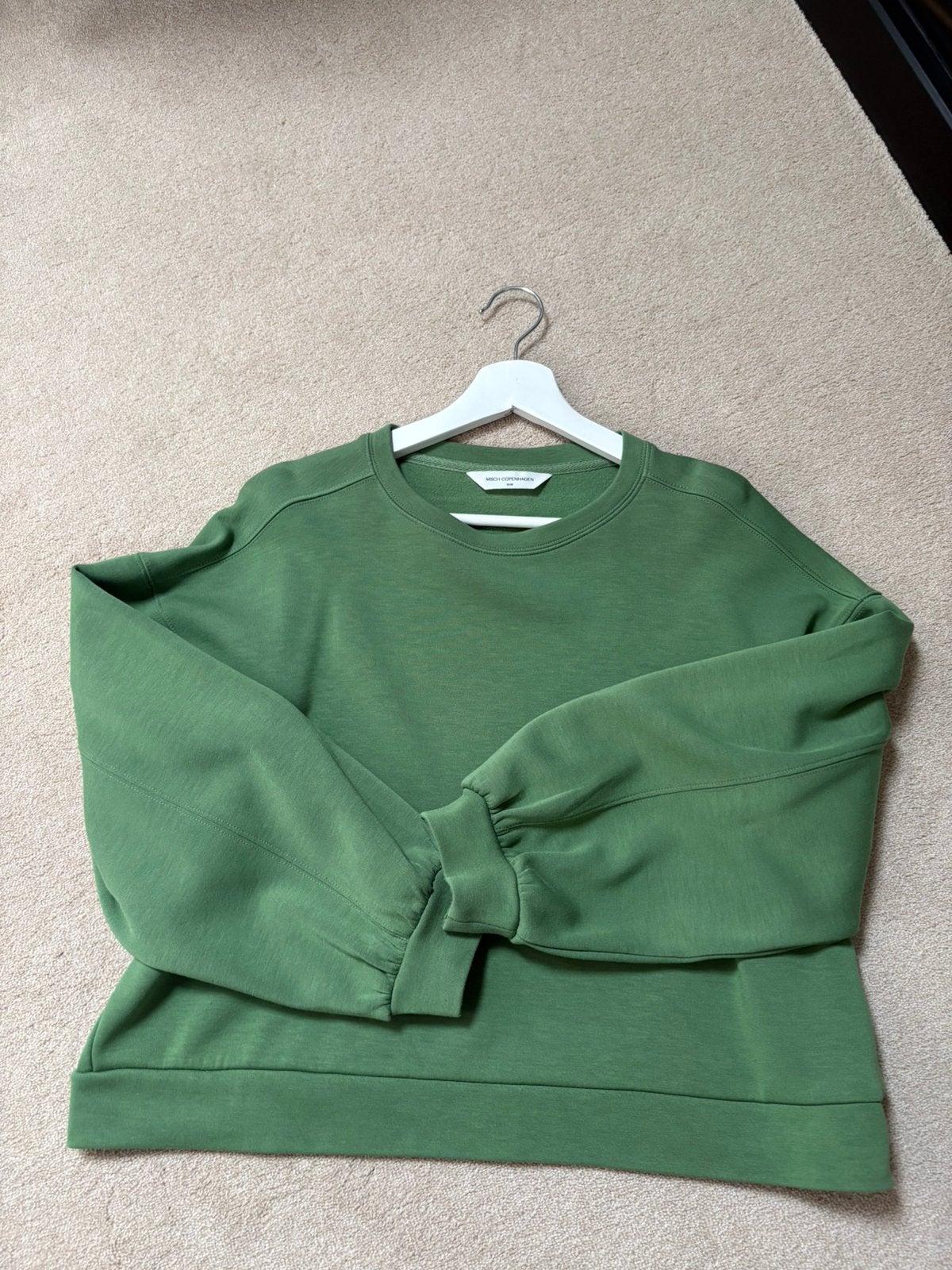 Msch copenhagen groene dames trui maat S/M, Ophalen of Verzenden, Zo goed als nieuw, Maat 38/40 (M), Groen