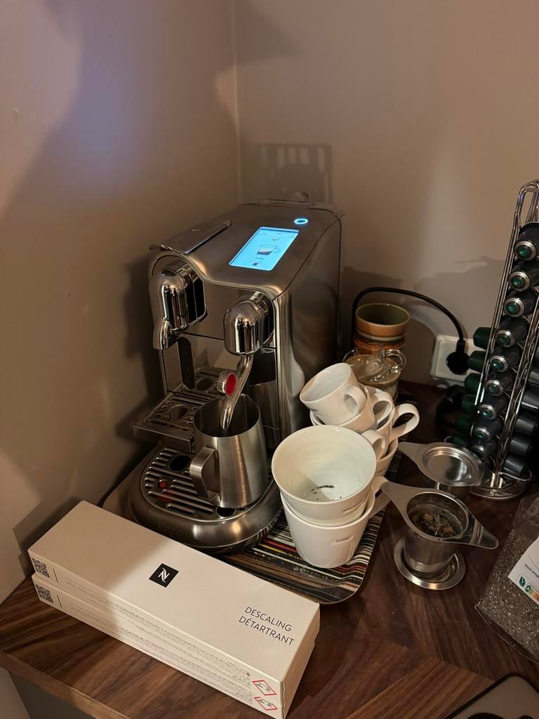 Nespresso Creatista Pro - Luxe Koffie-ervaring, Witgoed en Apparatuur, Koffiezetapparaten, Koffiemachine, Ophalen of Verzenden