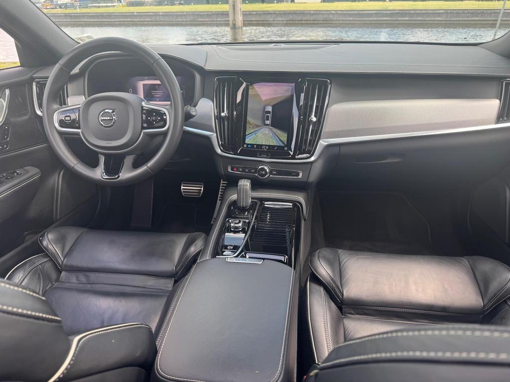 Volvo V90 2.0 T6 AWD Recharge R-Design Facelift Panodak 1eig, Auto's, Automaat, Euro 6, 4 cilinders, 1969 cc