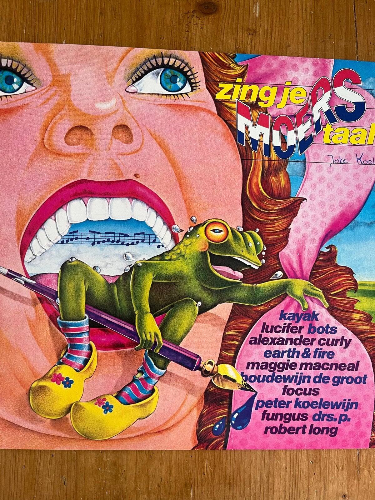 Verzamel LP: Zing je moerstaal (diverse artiesten), Complilatie, Ophalen of Verzenden, Pop, LP