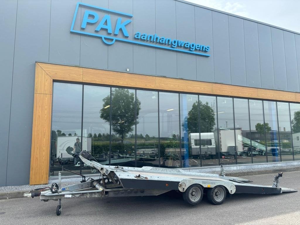 Tweedehands Ifor-Williams kantelbare Autotran..., Auto diversen, Aanhangers en Bagagewagens