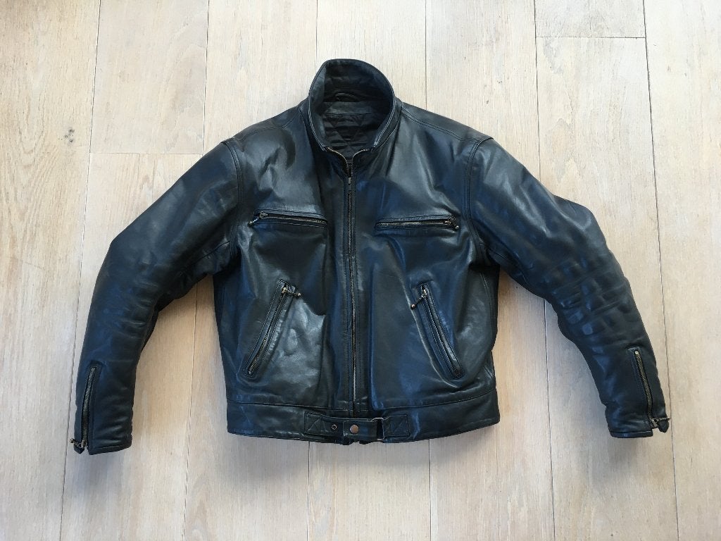 Prachtig vintage leren BMW heren motorjack in maat 54, Motoren, BMW Motorrad, Heren, Jas | leer, Ophalen of Verzenden
