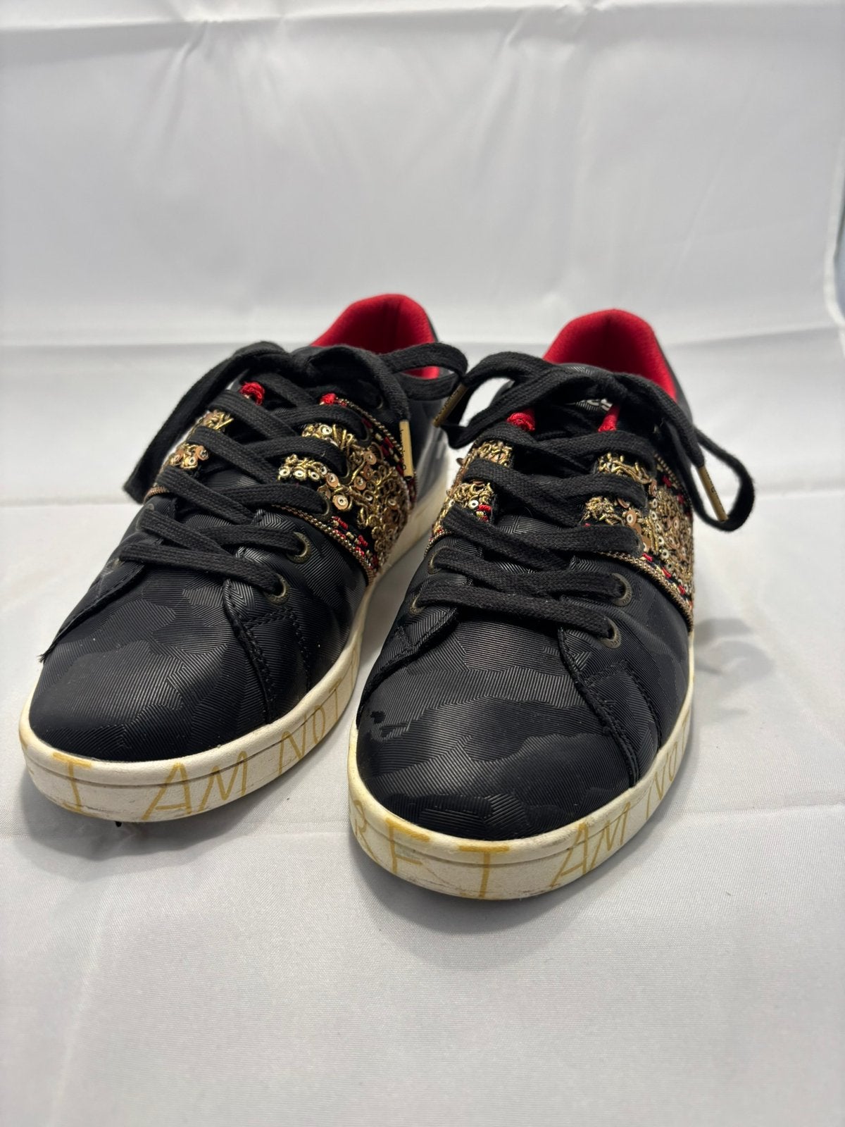 Desigual sneakers, zo goed als nieuw, maat 38, Kleding | Dames, Zwart, Ophalen of Verzenden, Sneakers of Gympen, Zo goed als nieuw