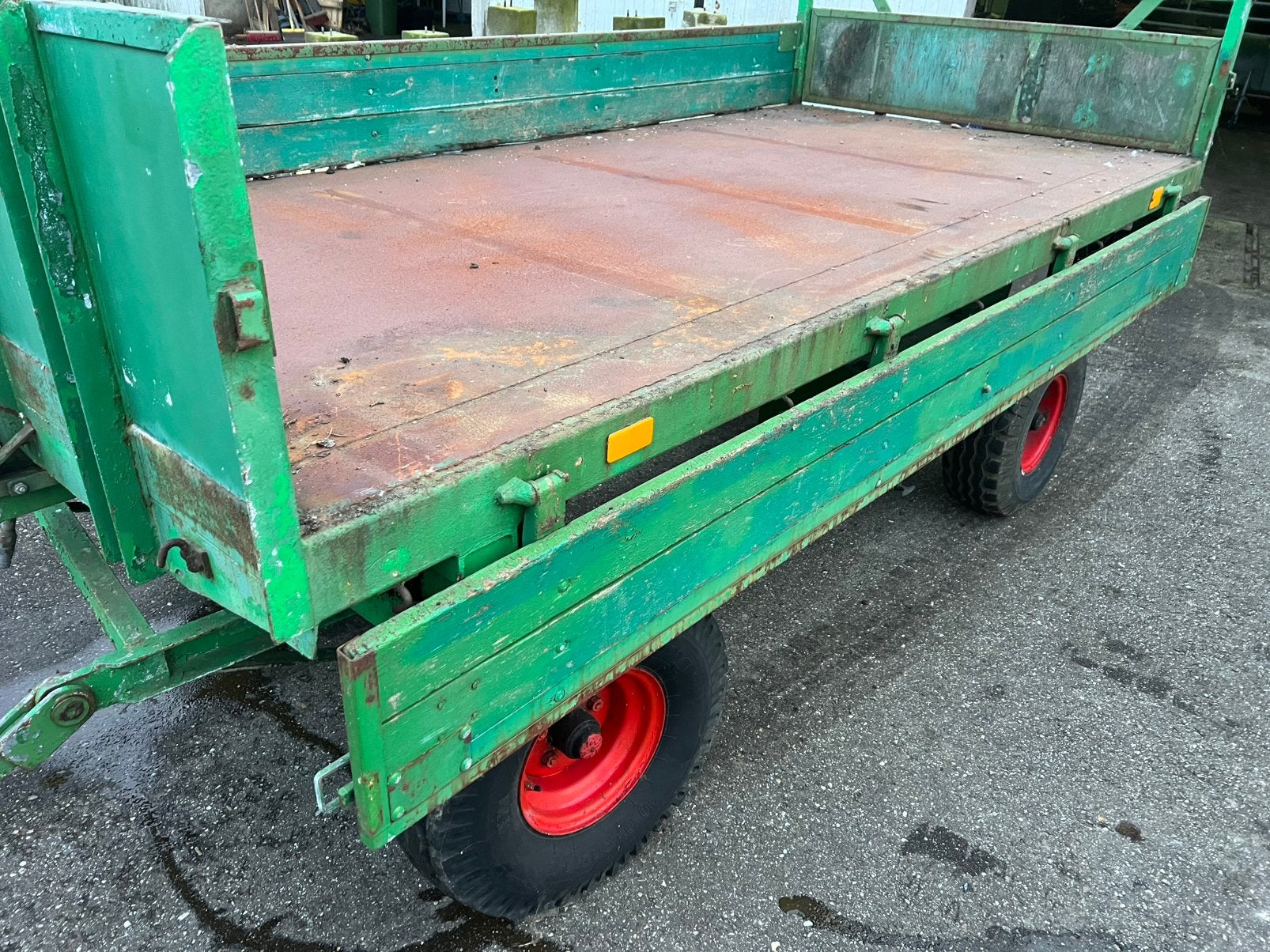 Landbouw kar schamelkieper trekker langzaamverkeer NL ken, Ophalen