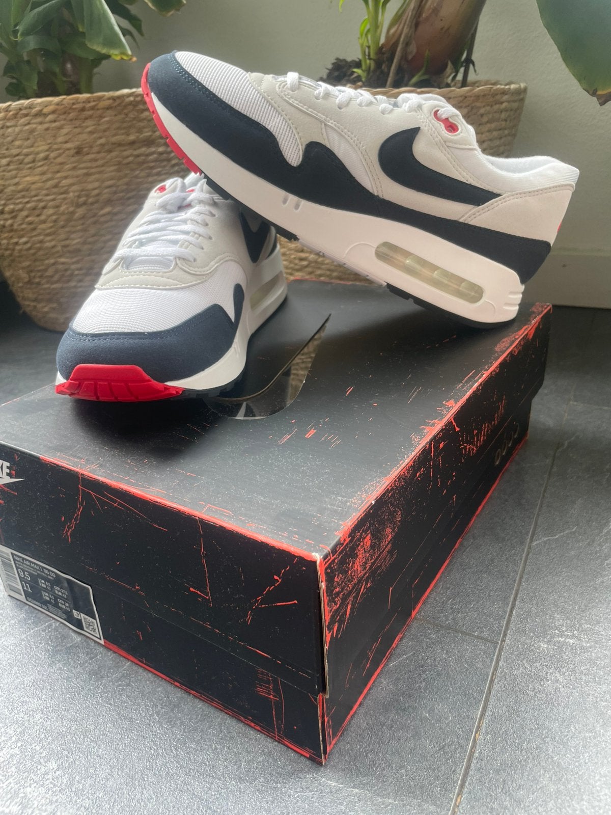 Nike Air Max 1 ‘86 BB Obsidian! Nieuw! Maat 43! OG, Overige kleuren, Nieuw, Ophalen of Verzenden, Sneakers of Gympen