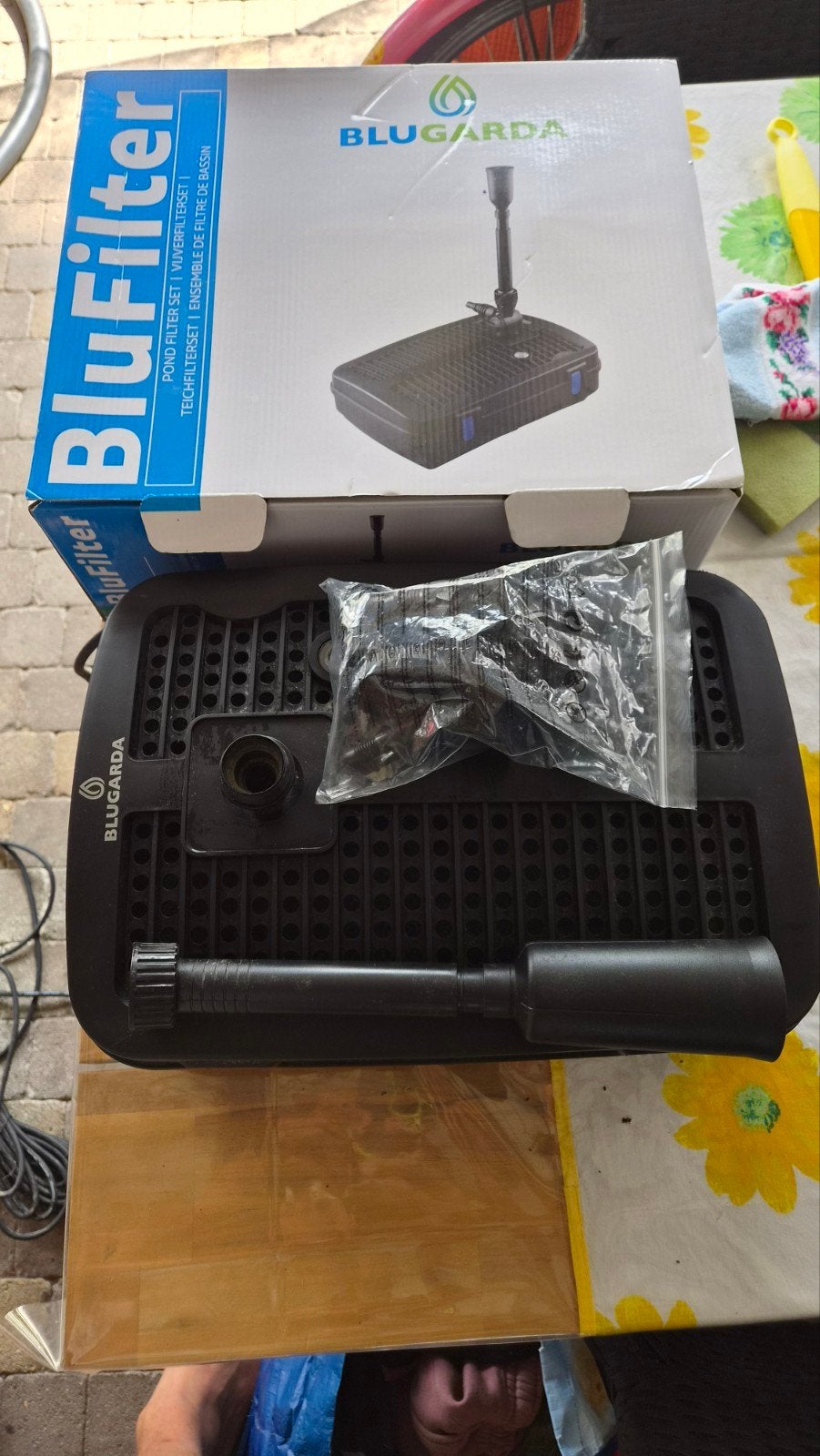 Blugarda blufilter, Ophalen of Verzenden, Zo goed als nieuw, Vijverfilter