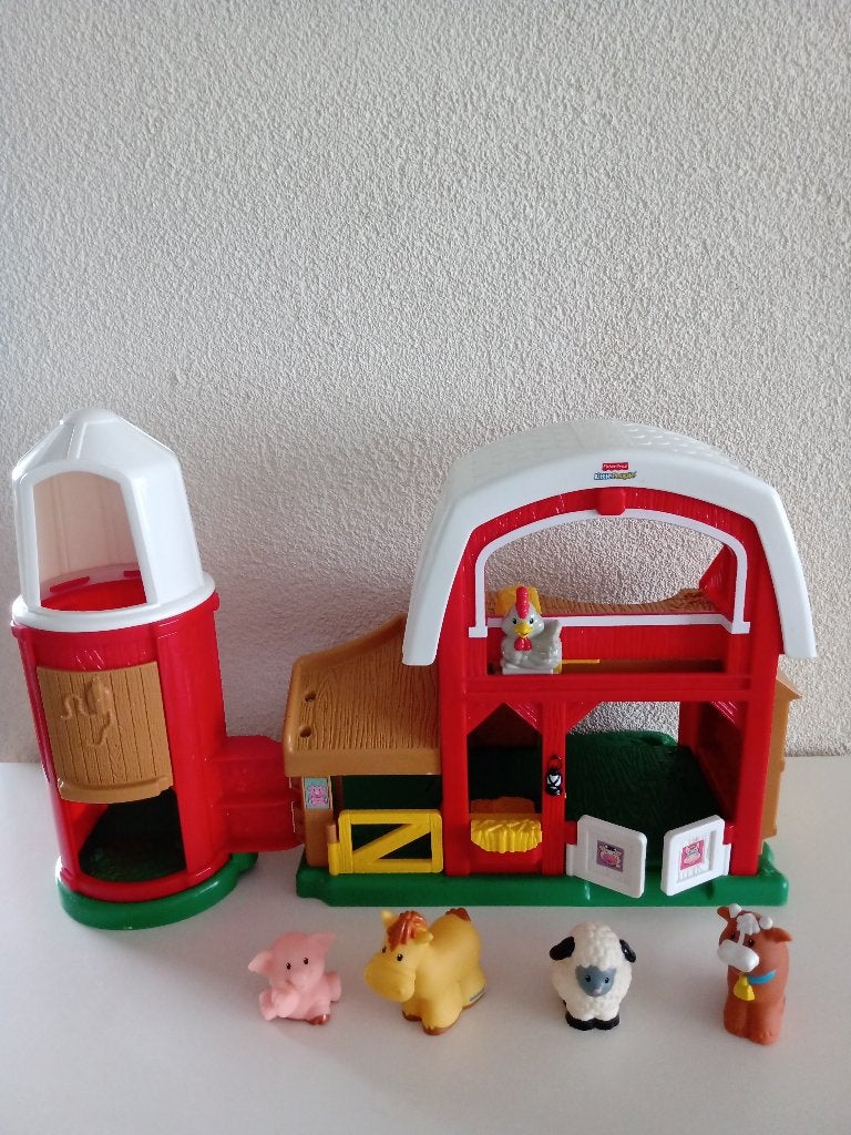 Fischer Price Little People Boerderij, Ophalen of Verzenden, Zo goed als nieuw, Speelset