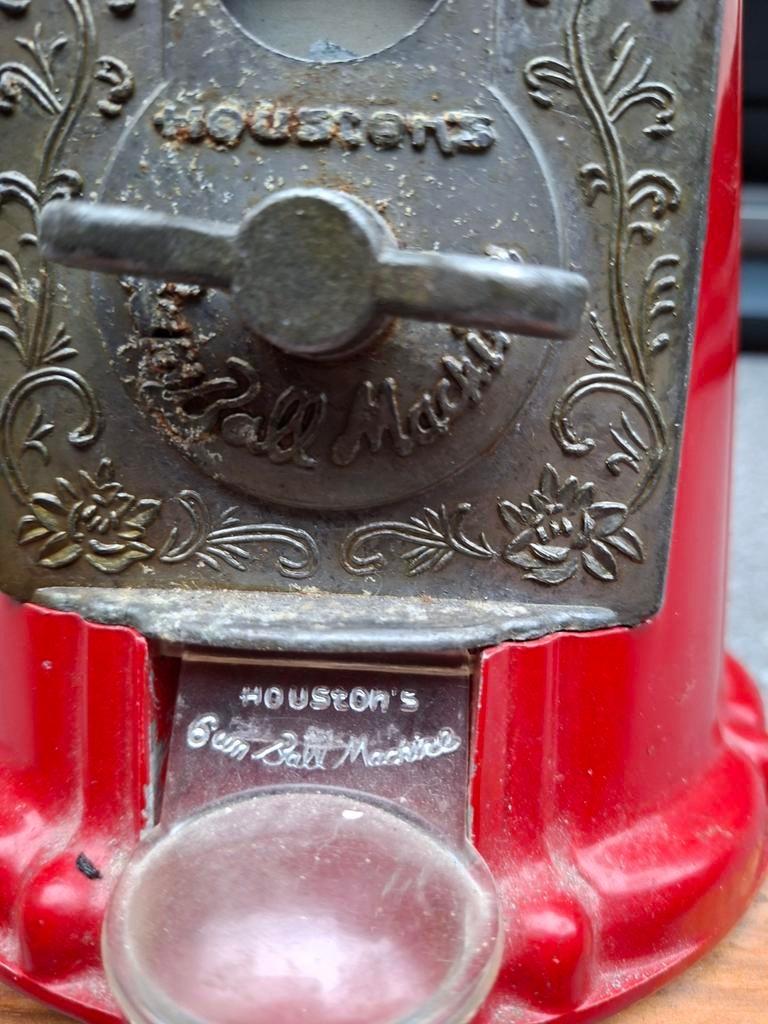 Oude Kauwgom Automaat - Houston's Gumball Machine, Ophalen of Verzenden, Gebruikt
