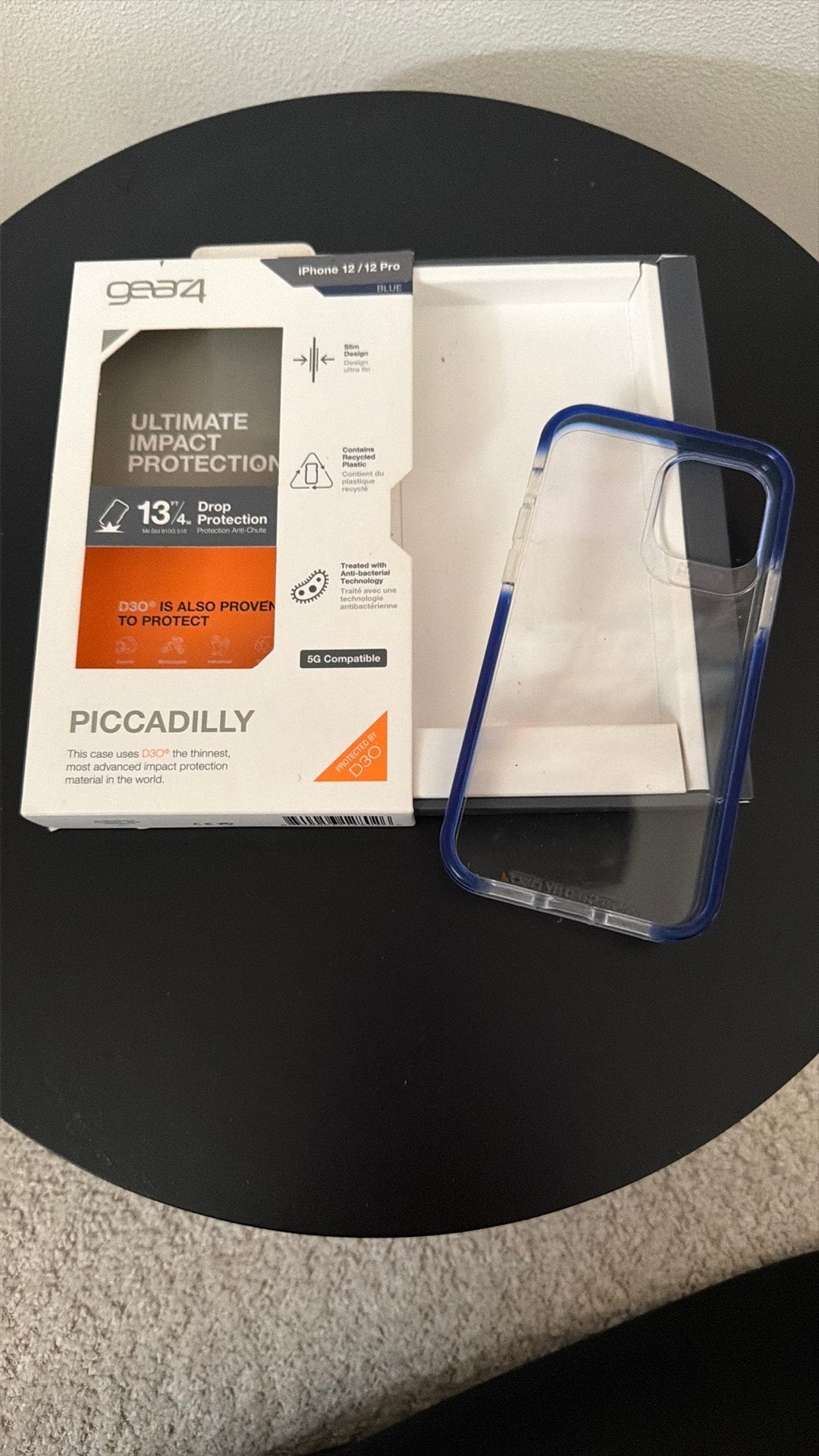 Iphone 12 en 12 pro hoes Gear 4, Verzenden, IPhone 12