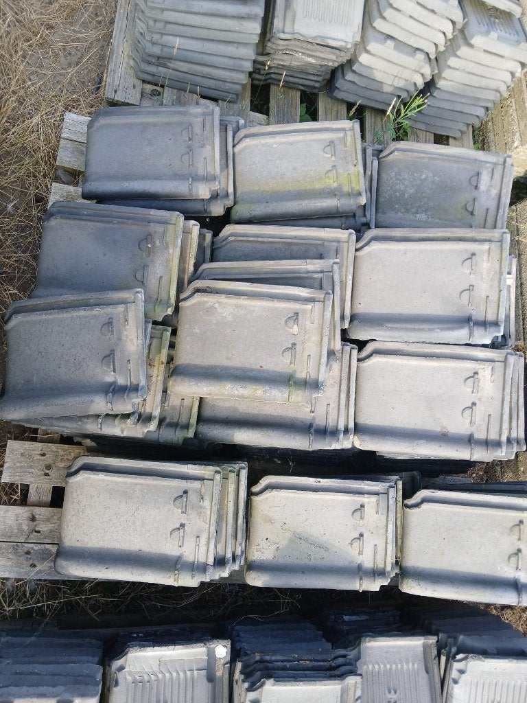 Dakpannen, Doe-het-zelf en Verbouw, Ophalen, Gebruikt, Steen of Klei, 15 m² of meer