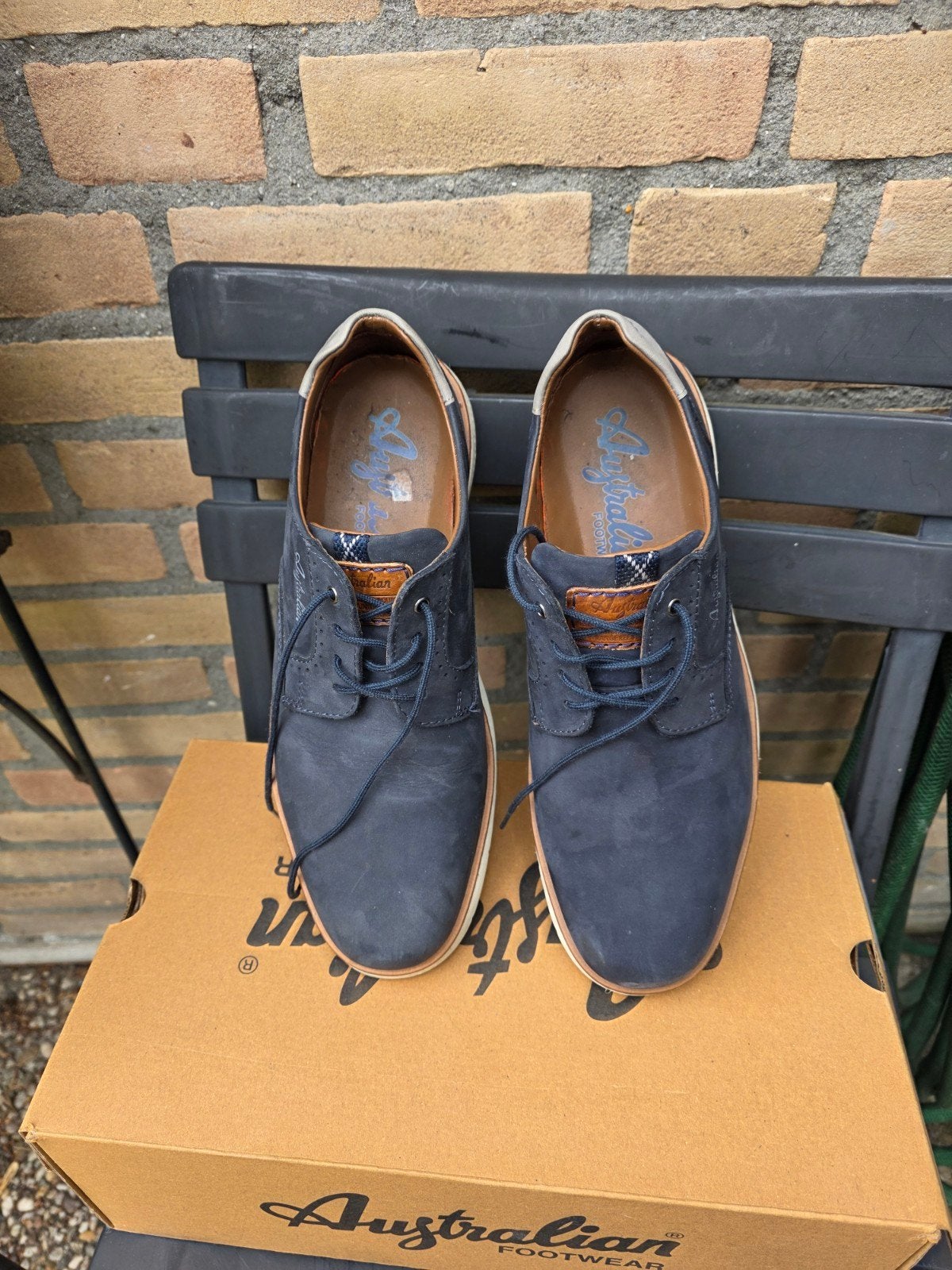 Australian Footwear Preston Nubuck Herenschoenen Maat 42, Kleding | Heren, Schoenen, Ophalen, Blauw