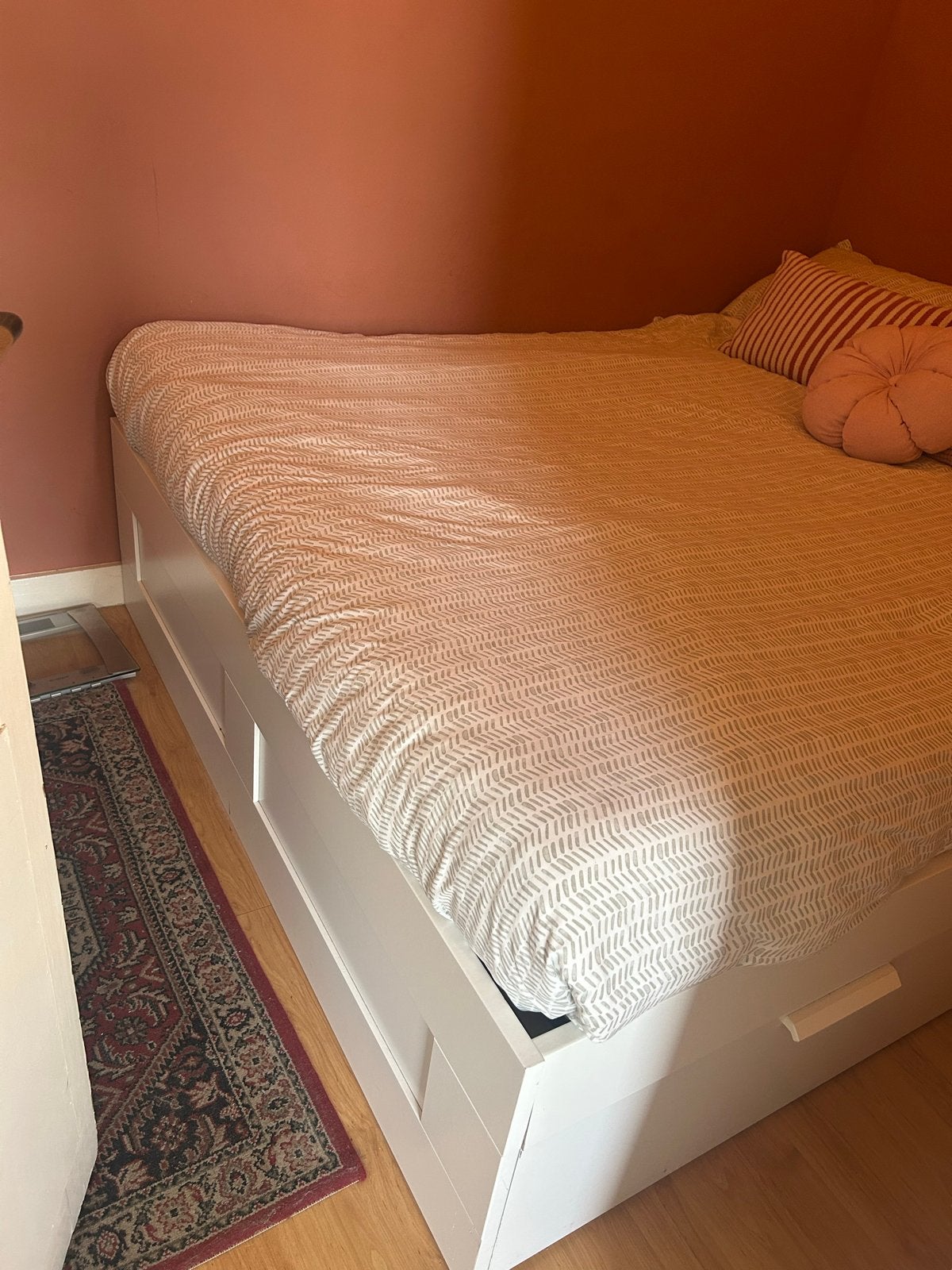 Foto 4 van 160x200 tweepersoonsbed met opberglades