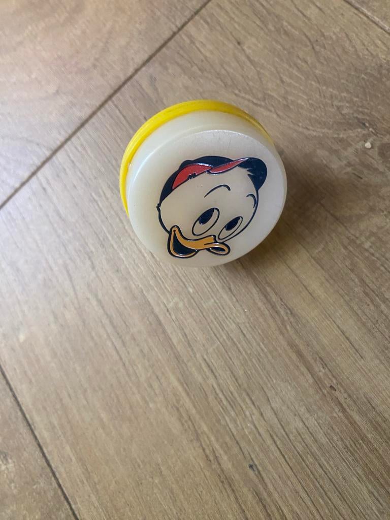 Vintage Donald Duck Nachtlampje (Kwik) - Geel, Huis en Inrichting, Ophalen of Verzenden, Gebruikt