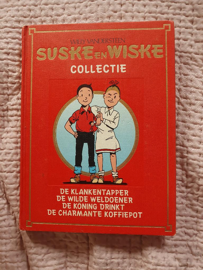 hardcover verzamelalbum van Suske en Wiske, Boeken, Gelezen, Willy Vandersteen, Eén stripboek, Ophalen of Verzenden