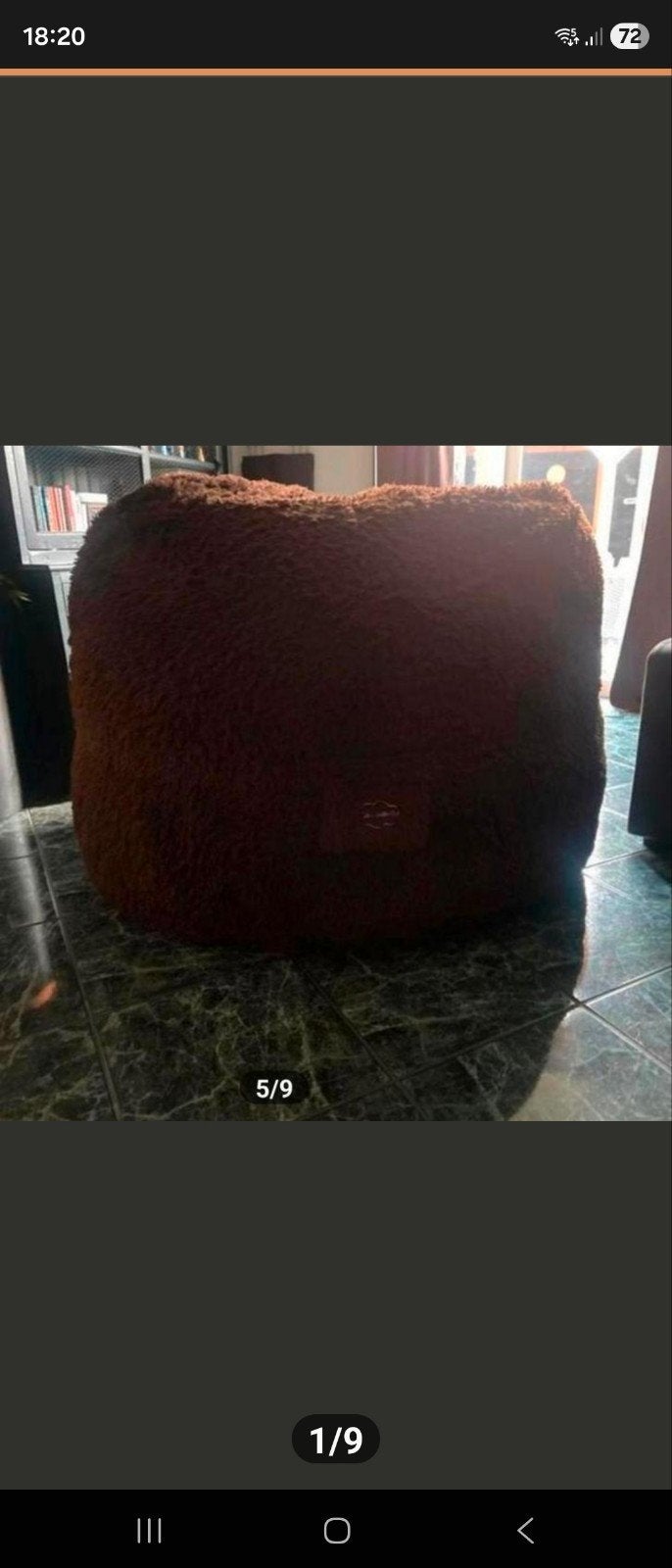 Comfortabele bruine Bananabags zitzak - Zo goed als nieuw, Ophalen, Zo goed als nieuw, Bruin, Zitzak