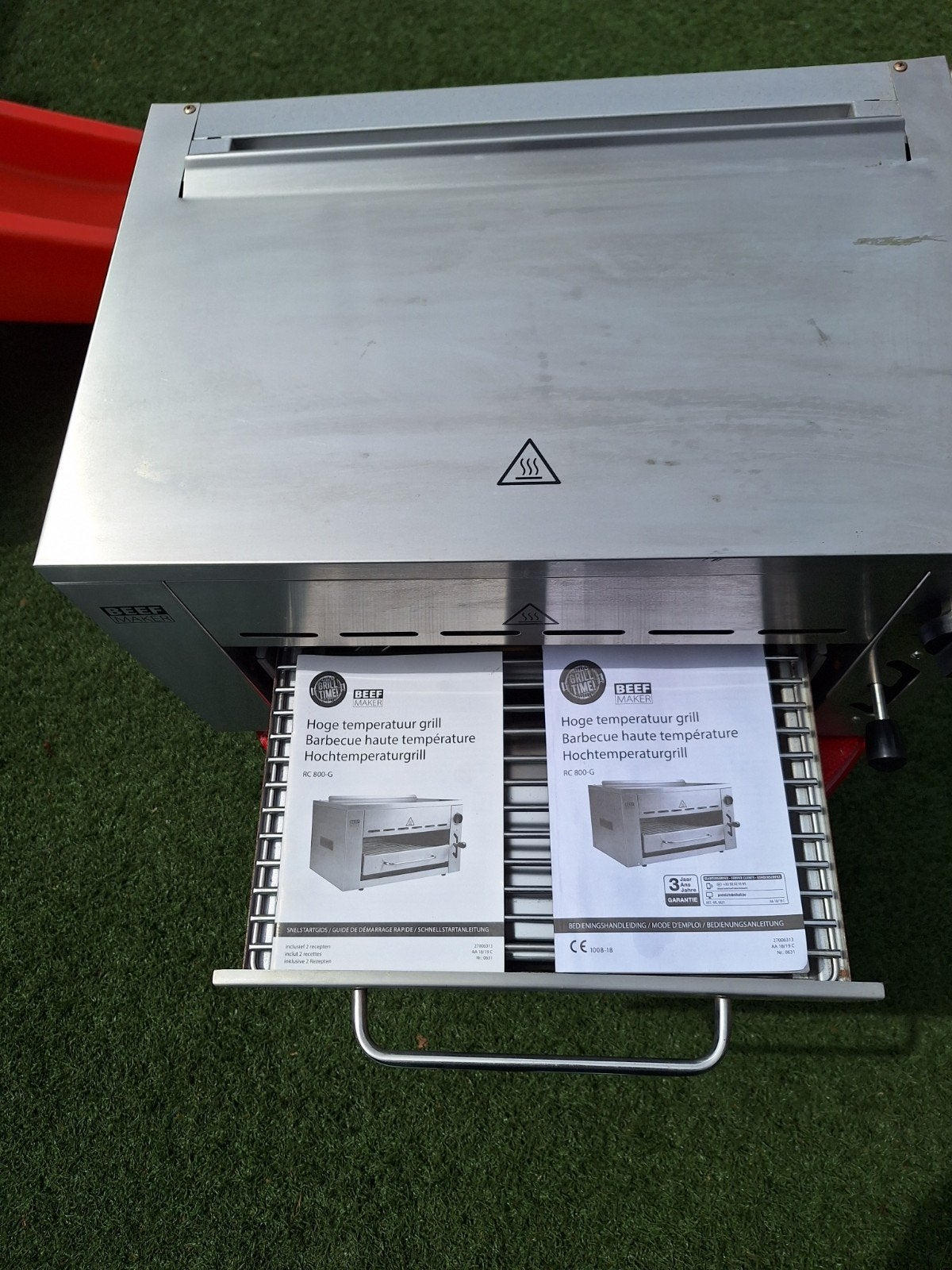 Beef Maker Hoge Temperatuur Grill - Zo goed als nieuw, Ophalen of Verzenden, Zo goed als nieuw, Beef Maker