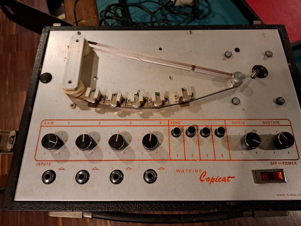 Vintage good working Wem Watkins Copicat tape echo, Ophalen of Verzenden, Gebruikt, Delay of Echo