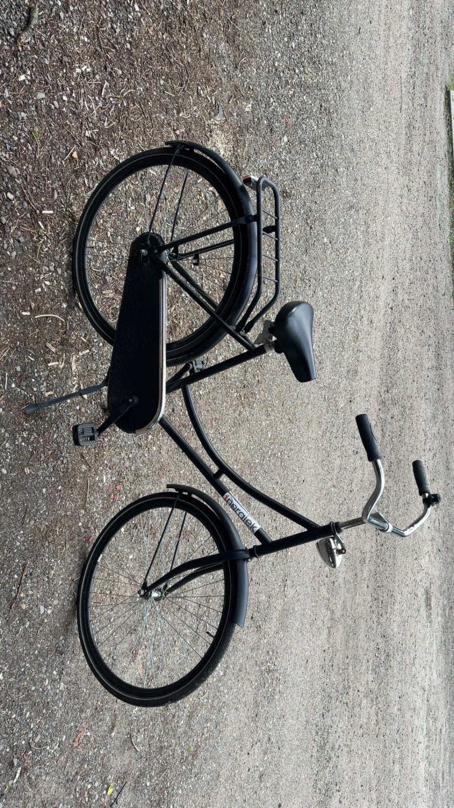 Zwarte dames fiets, Fietsen en Brommers, Fietsen | Dames | Damesfietsen, Overige merken, Nieuw, Ophalen of Verzenden, 50 tot 53 cm