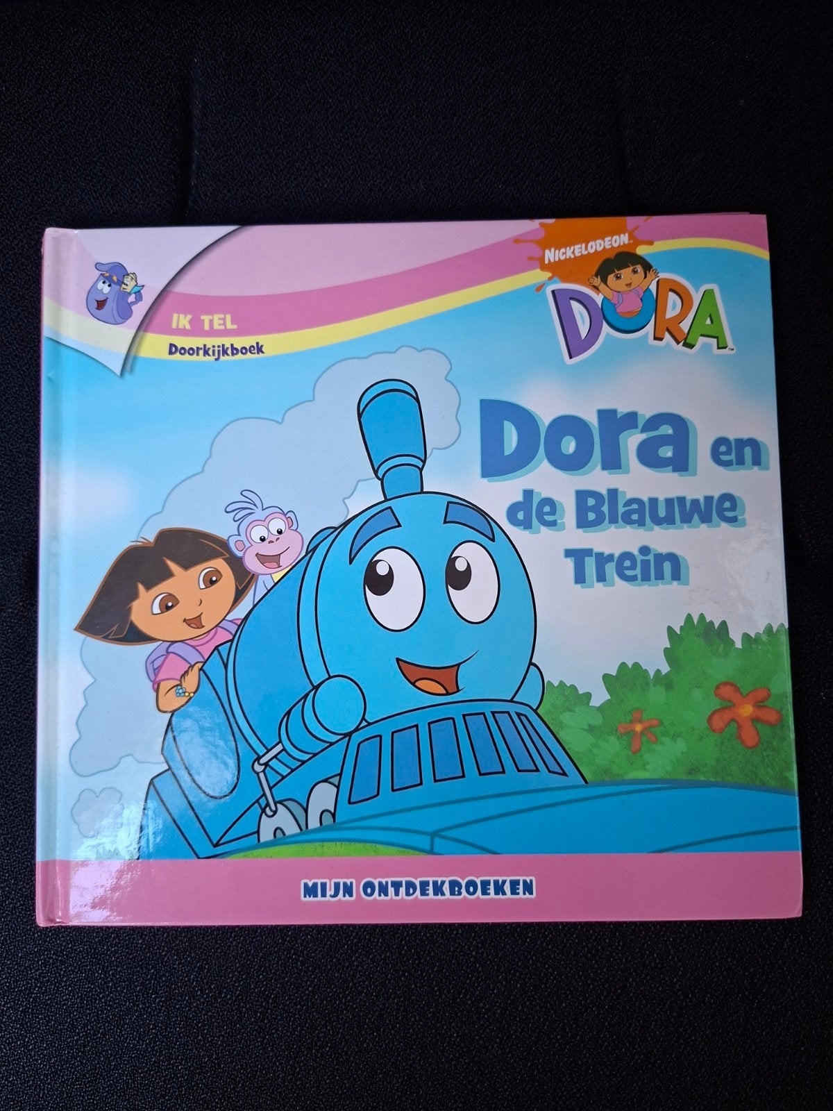 Dora en de Blauwe Trein - Mijn Ontdekboeken, Ophalen of Verzenden, Zo goed als nieuw, Nickelodeon, Non-fictie