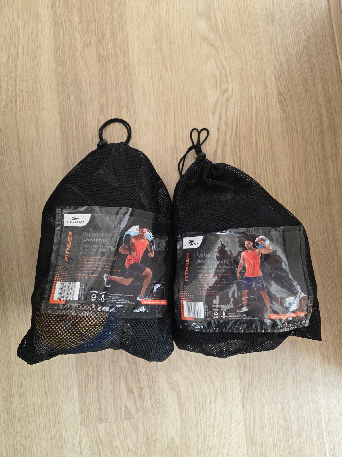 Crane Fitness Water-gewichtbal en Bulgaarse Waterzak, Ophalen of Verzenden, Nieuw
