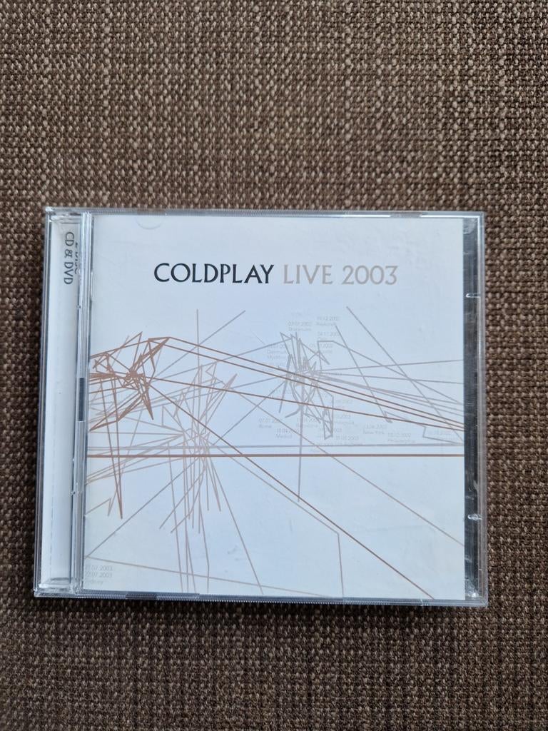 Coldplay - Live 2003 DVD & CD (Goede Staat), Alle leeftijden, Ophalen of Verzenden, Gebruikt, Muziek en Concerten